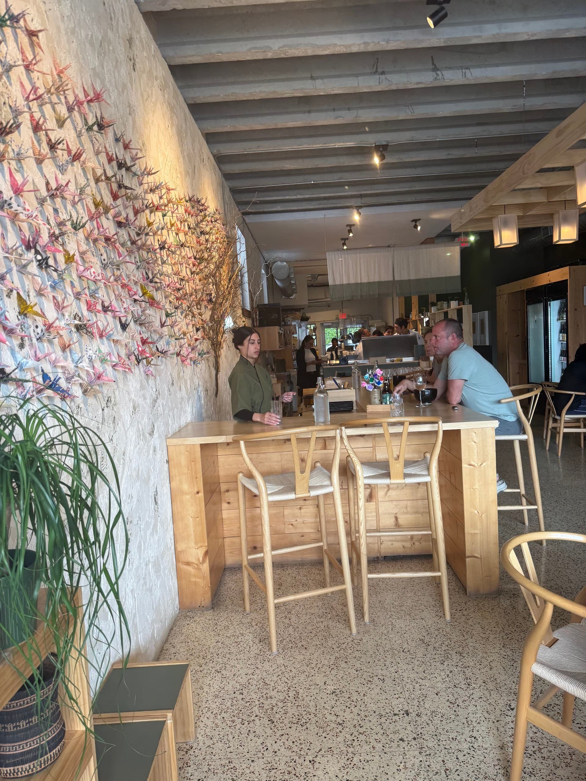 Interior view of Midorie 79th restaurant in Miami