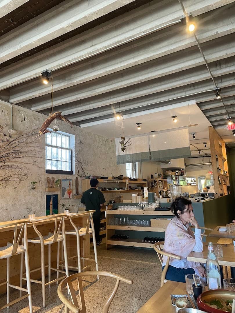 Interior view of Midorie 79th restaurant in Miami