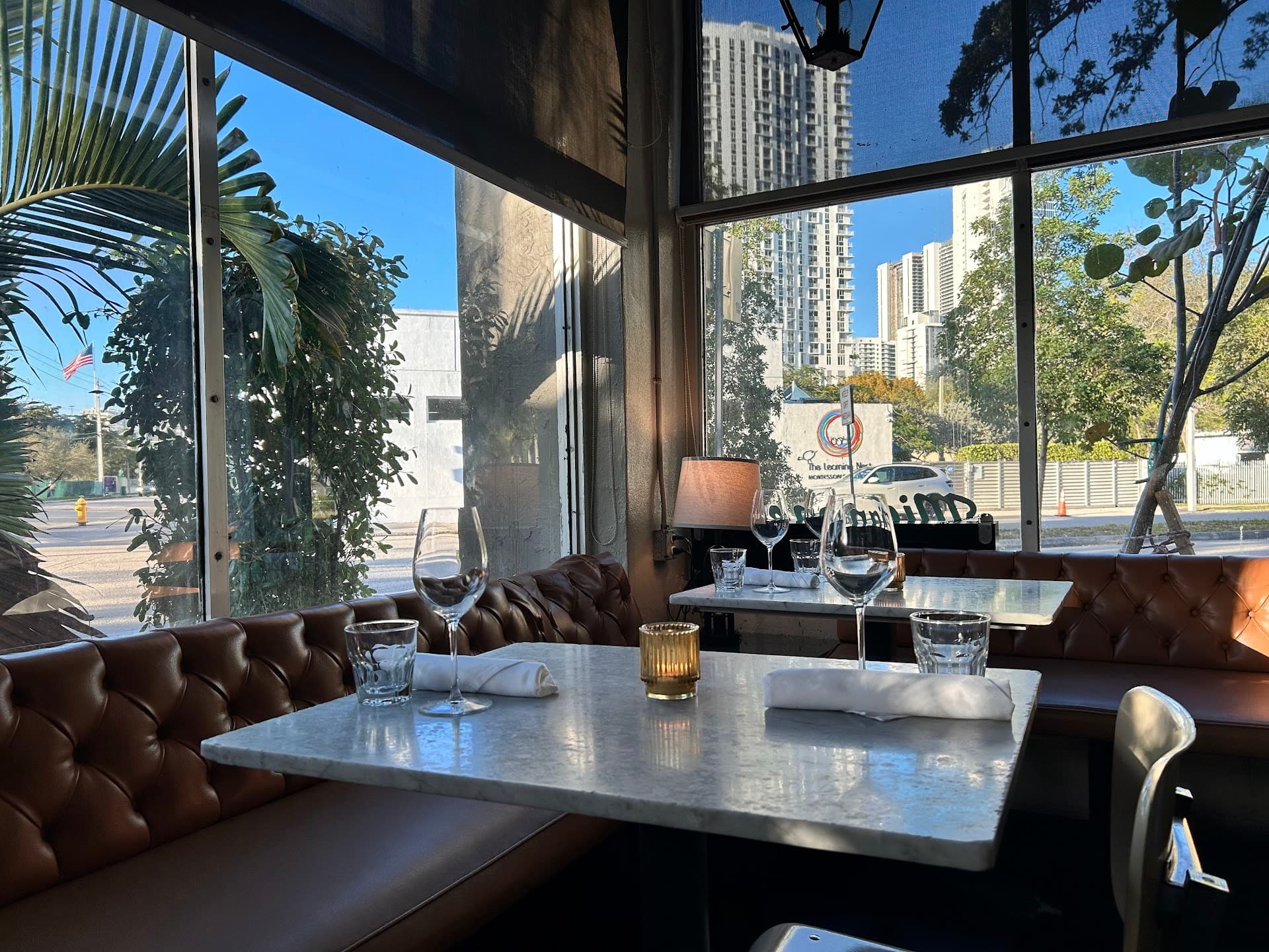 Interior view of Mignonette Downtown in Miami