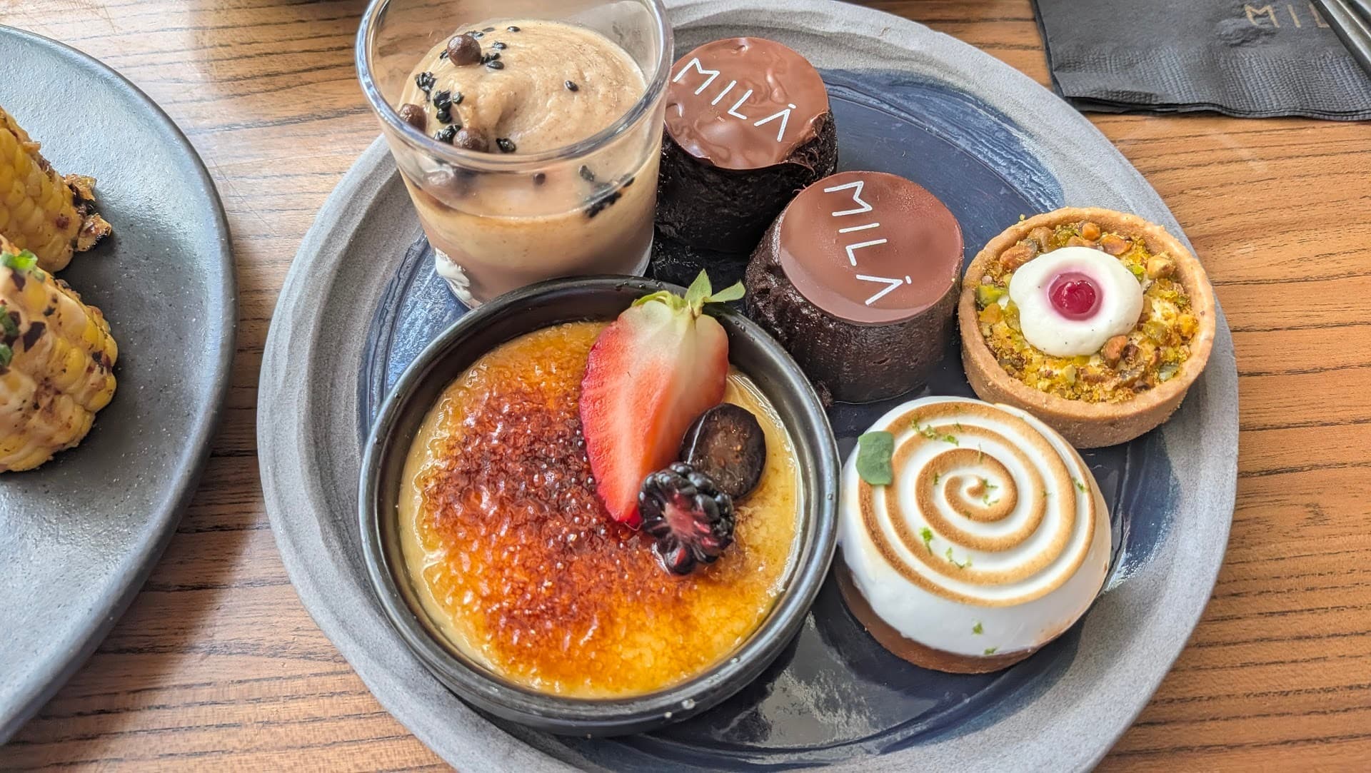 Desserts at MILA Miami Beach restaurant