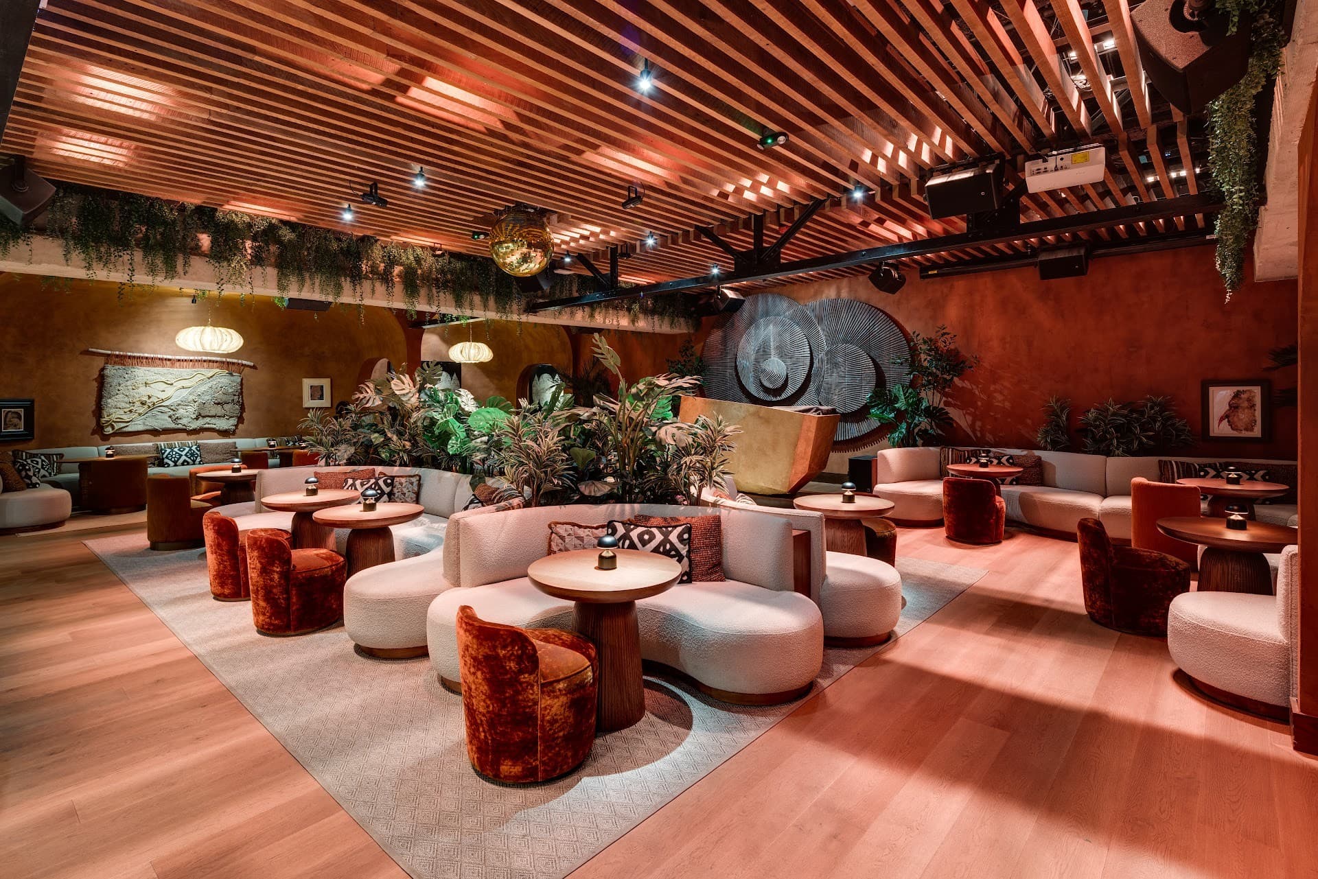 MILA restaurant interior in Miami Beach