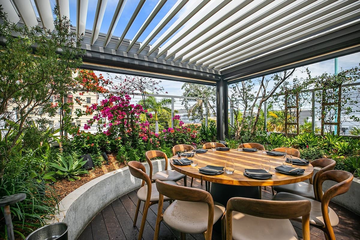MILA Omakase dining area in Miami Beach