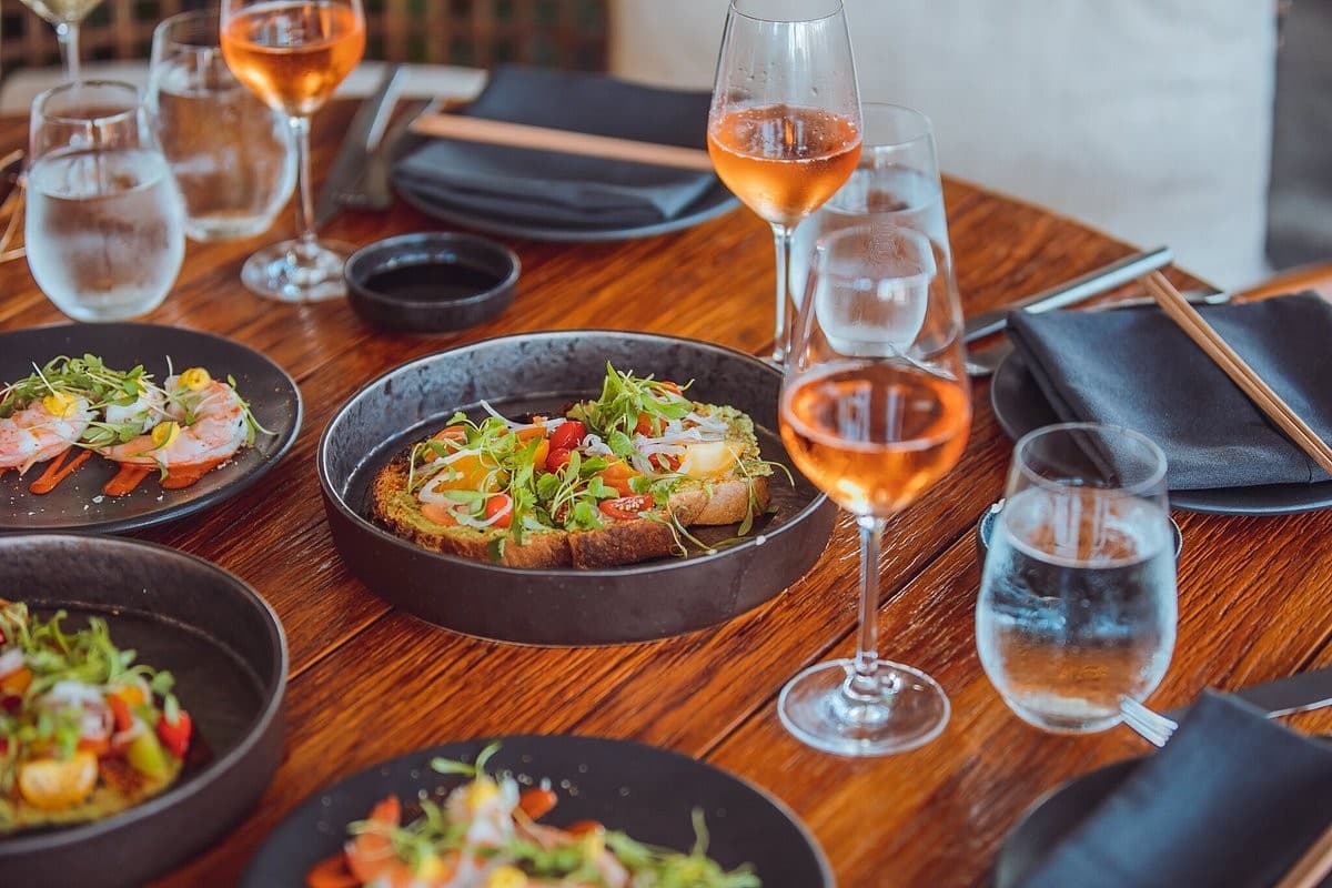 MILA Omakase dining scene in Miami Beach