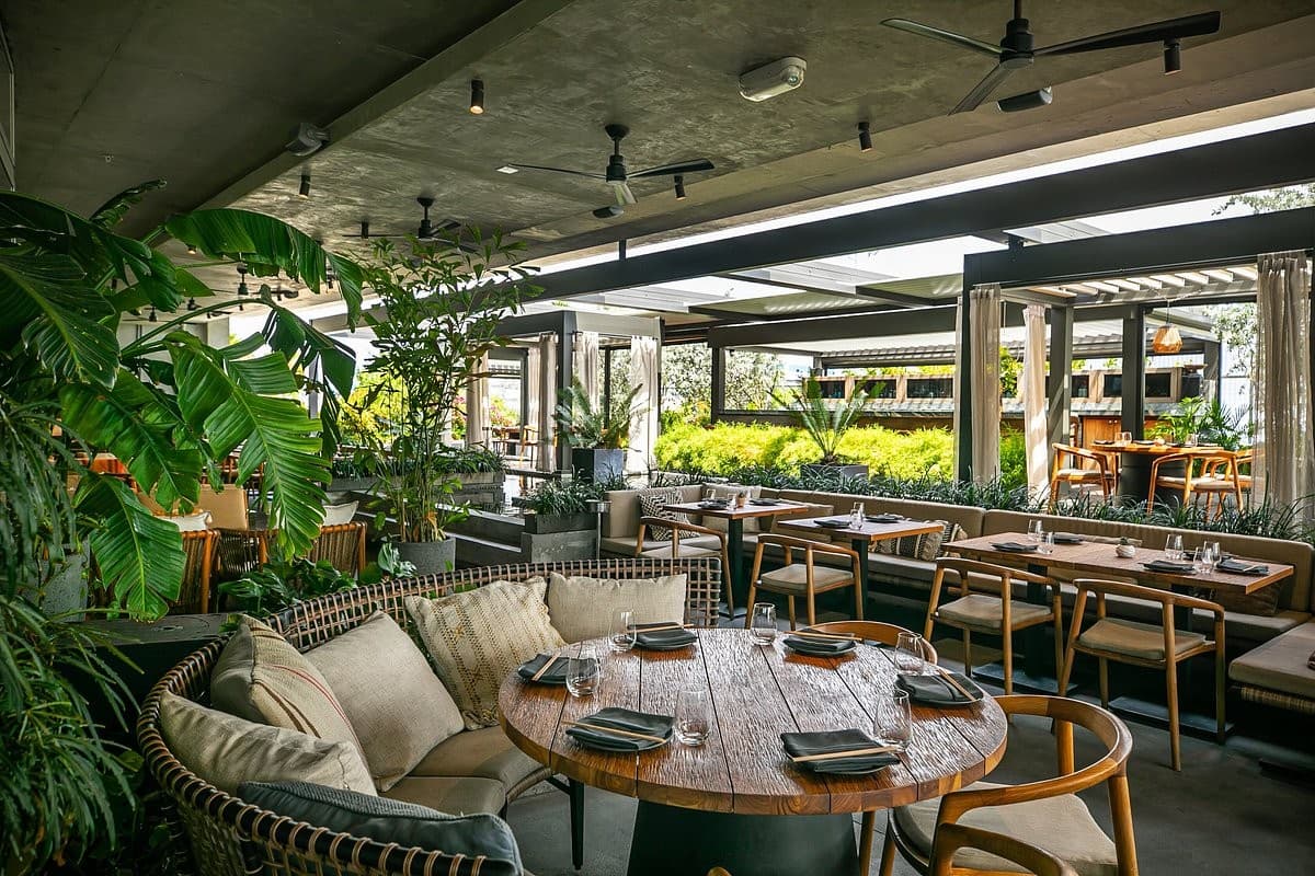 MILA Omakase interior dining space in Miami Beach
