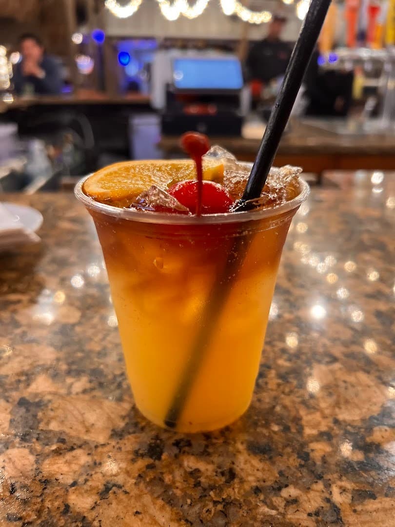 Cocktail at Monty's Coconut Grove in Miami