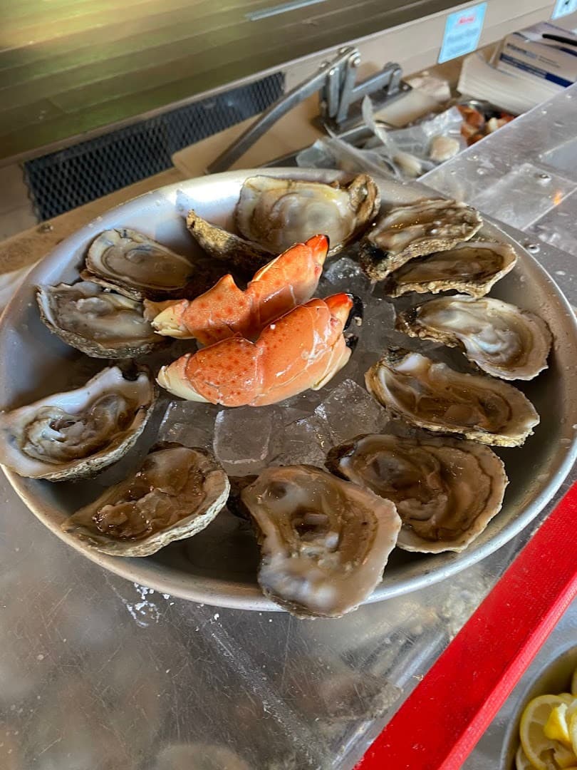 Seafood platter at Monty's Coconut Grove in Miami