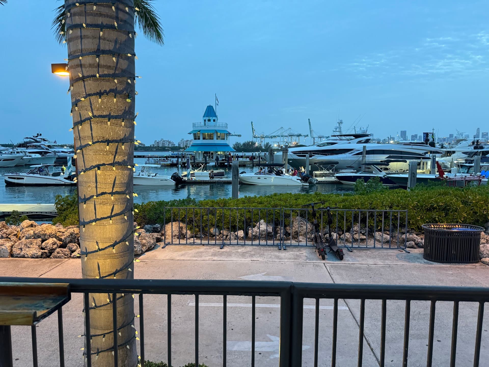 Monty's Coconut Grove waterfront scene in Miami