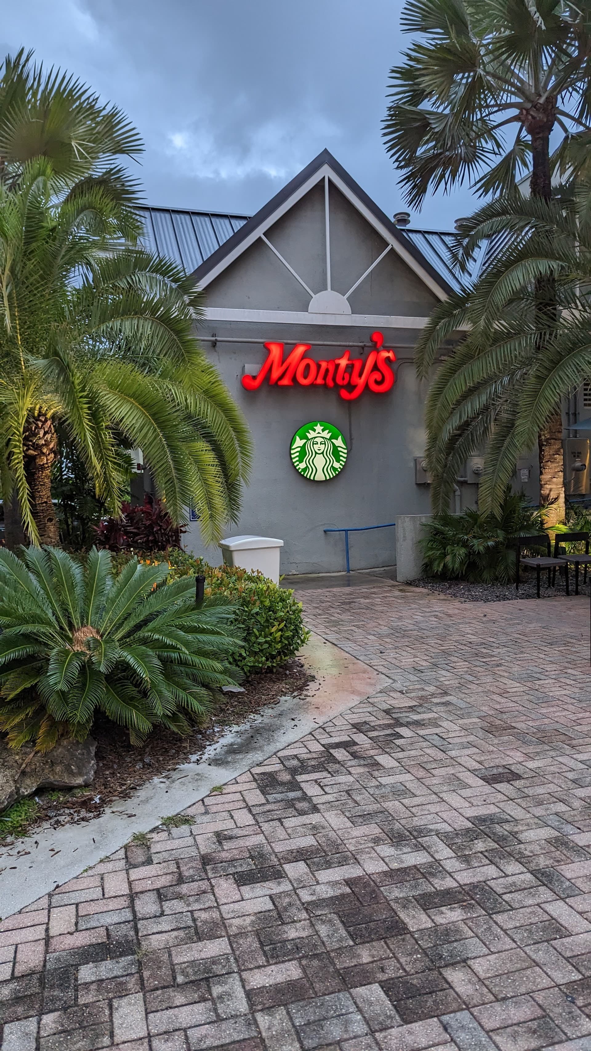 Monty's Coconut Grove restaurant exterior in Miami