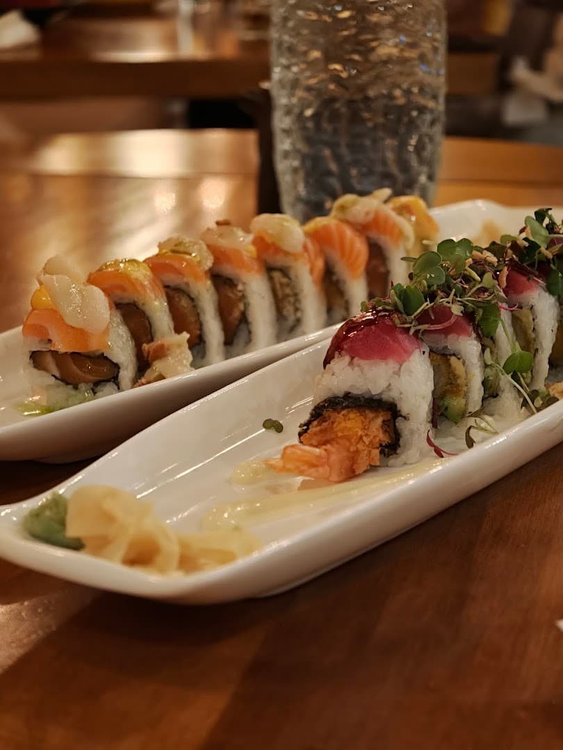 Sushi platter at Moshi Moshi Brickell in Miami