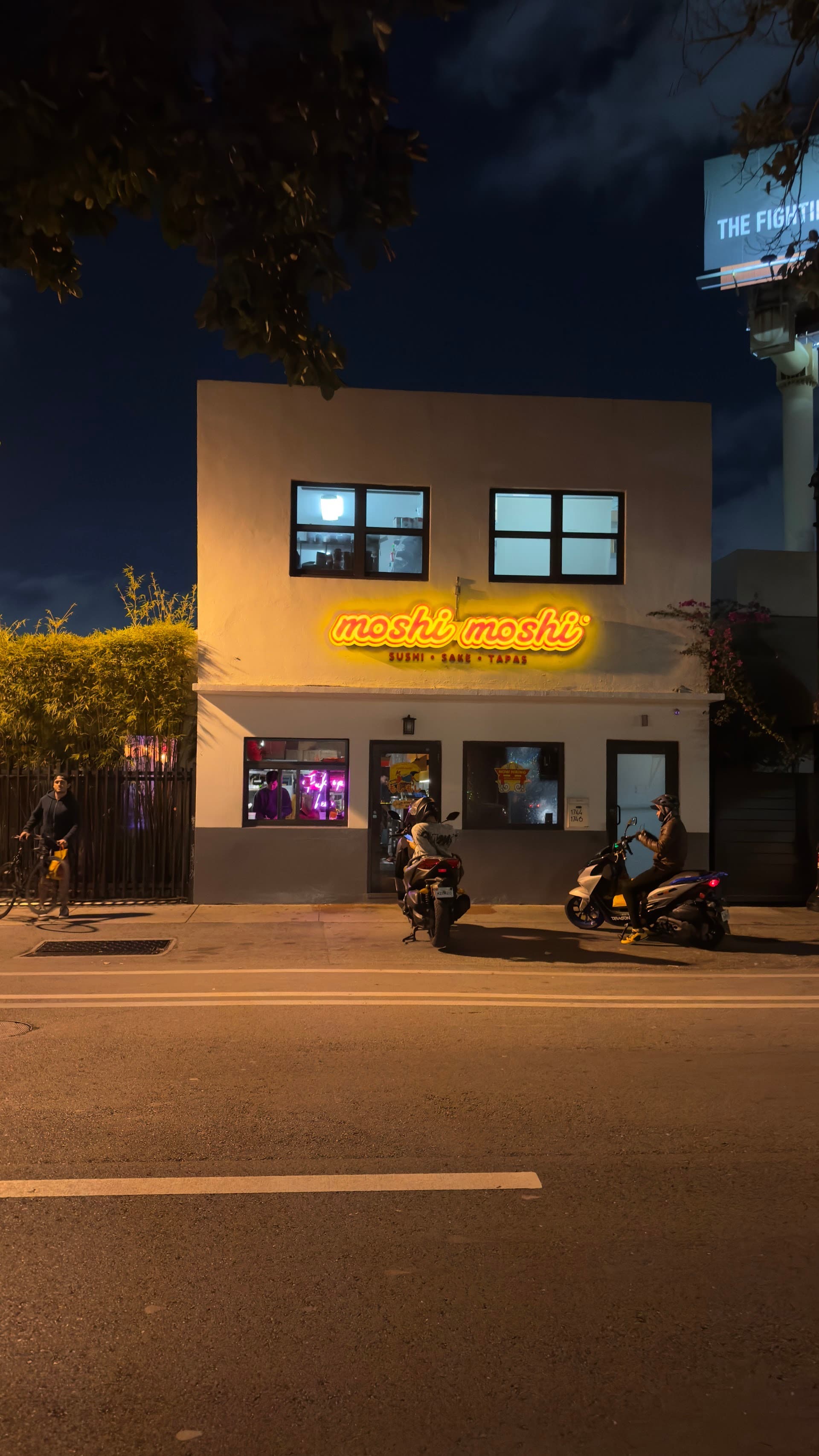 Moshi Moshi Brickell restaurant exterior in Miami