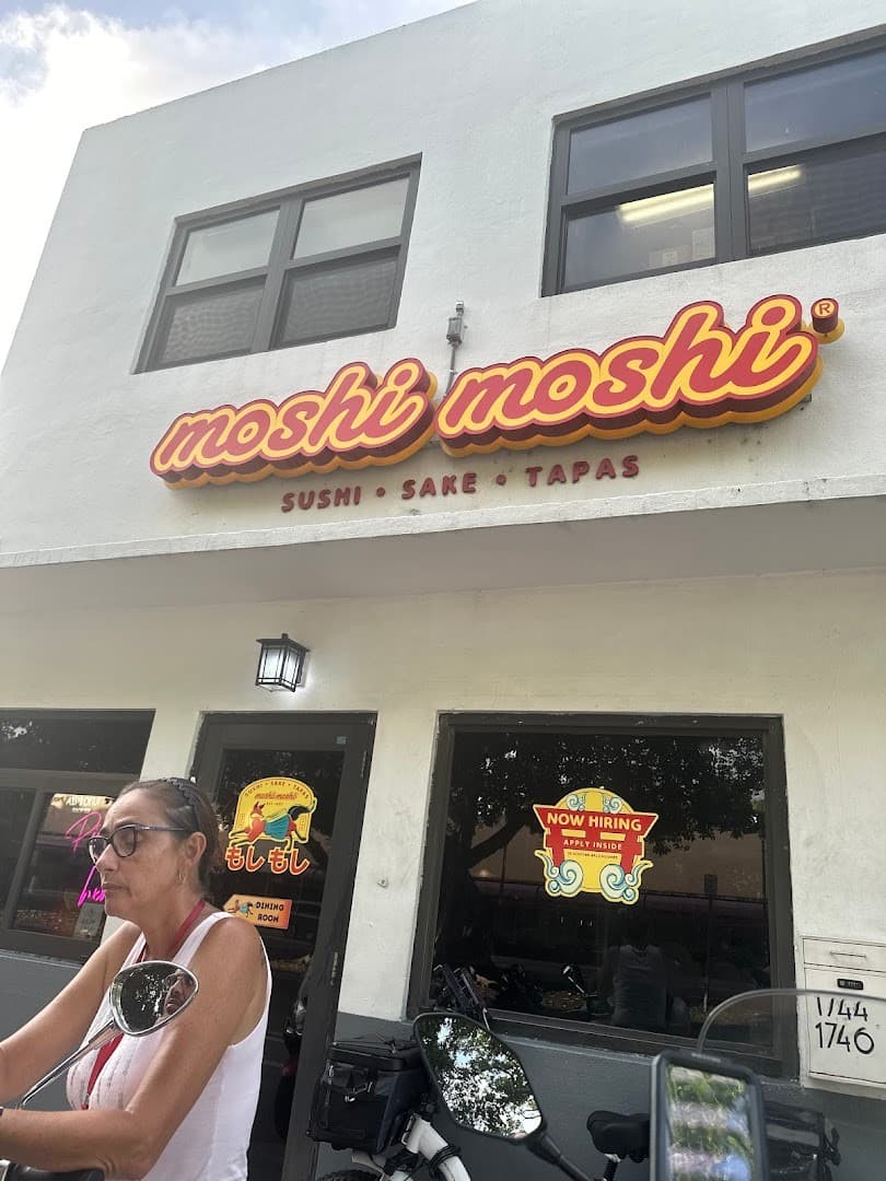 Moshi Moshi restaurant exterior in Miami