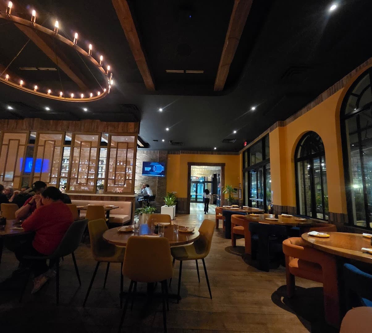 Interior view of Moshi Moshi Brickell restaurant in Miami