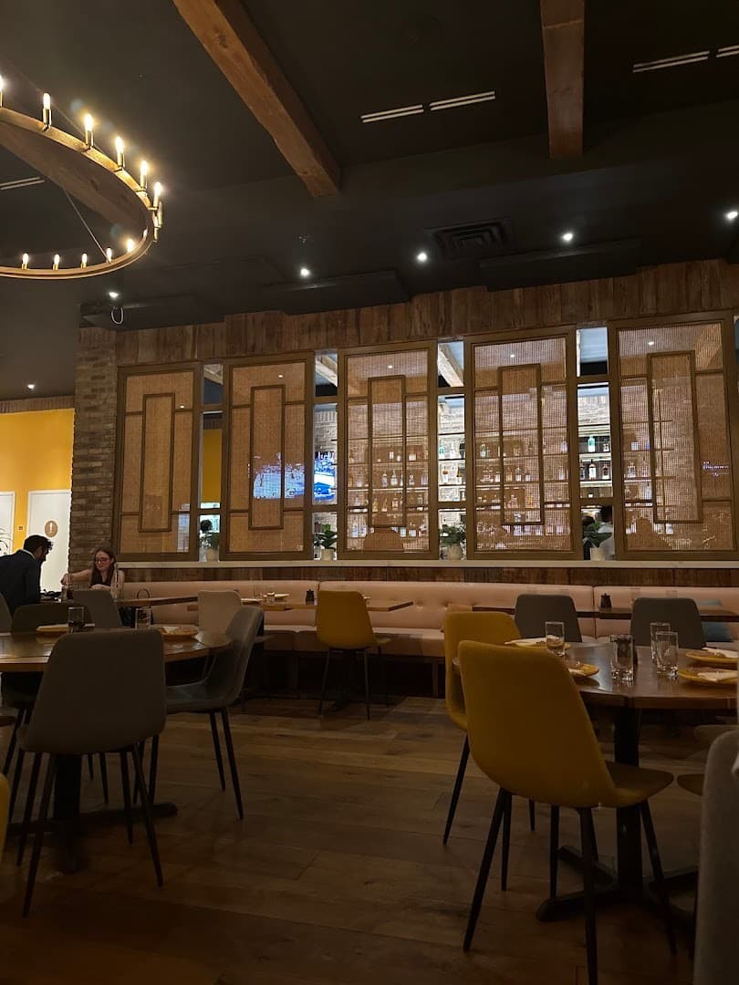 Interior view of Moshi Moshi Brickell restaurant in Miami