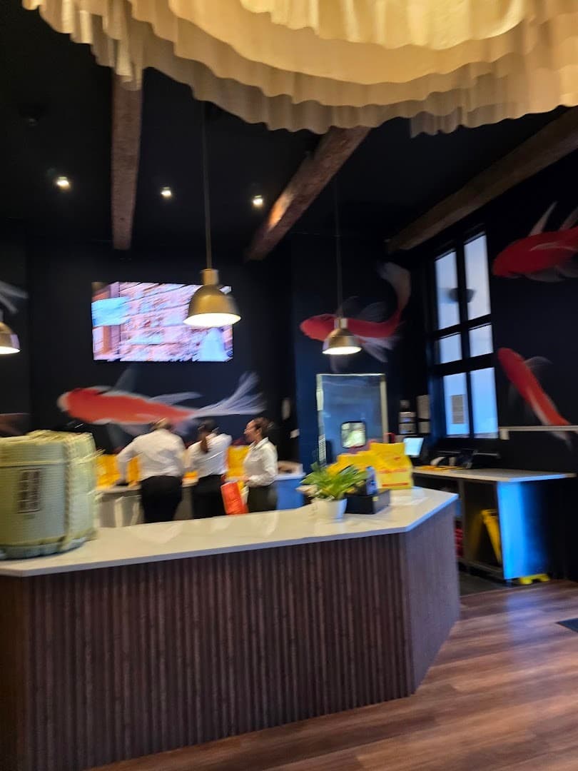 Interior view of Moshi Moshi Brickell restaurant in Miami