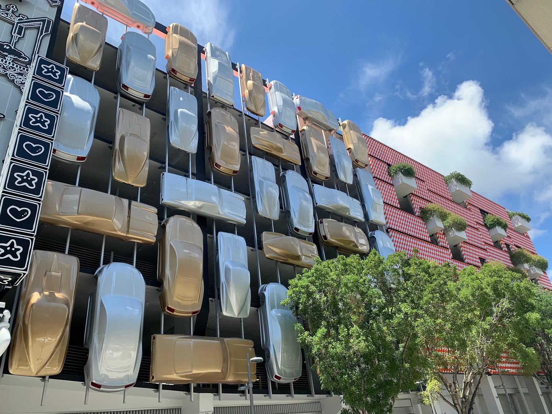 Museum Garage exterior design in Miami