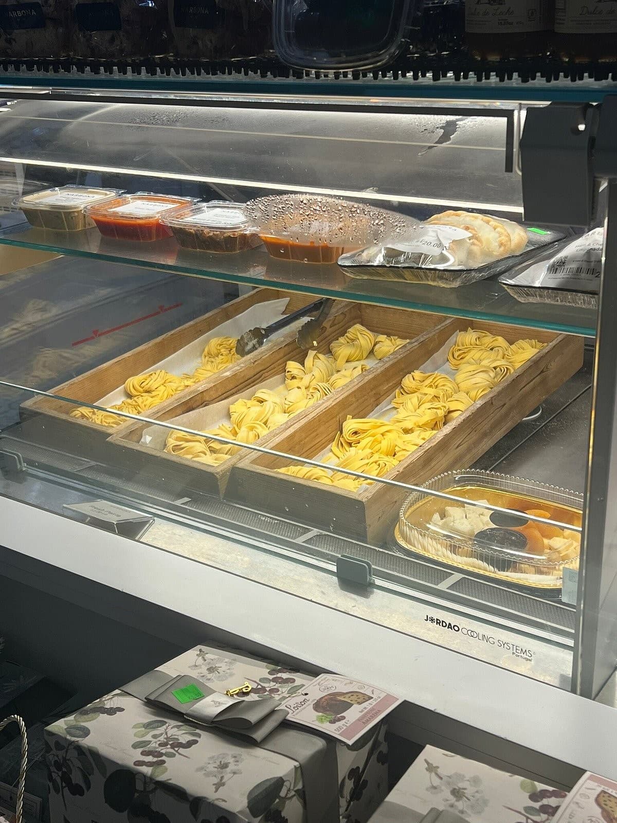 Narbona Coconut Grove interior with pasta display