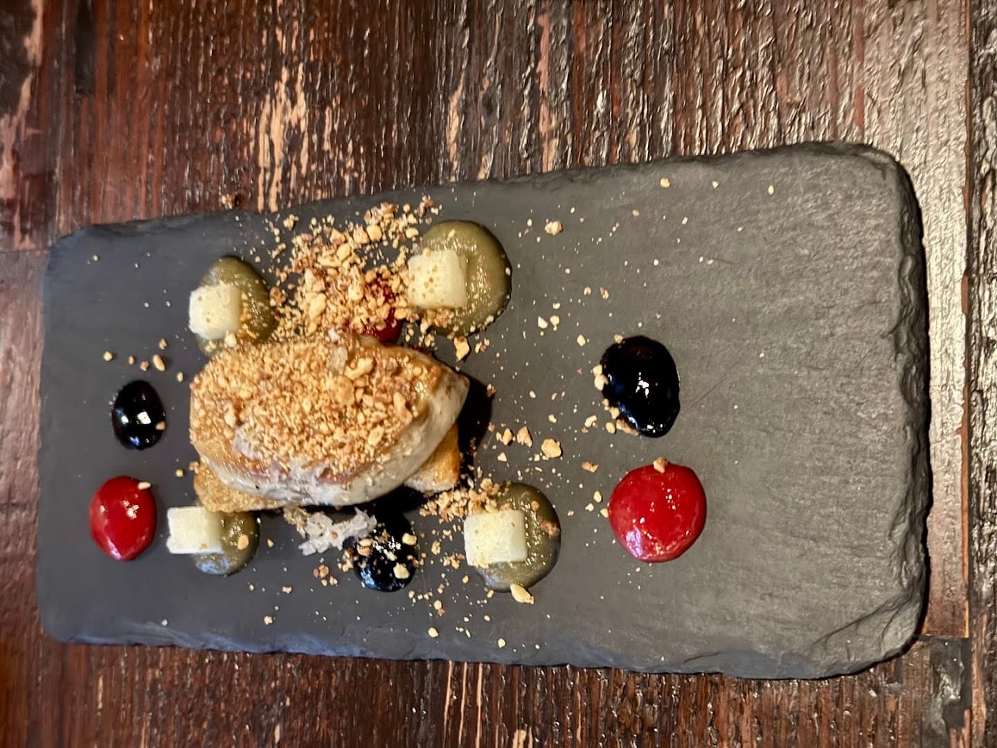 Gourmet dish at Niu Kitchen in Miami