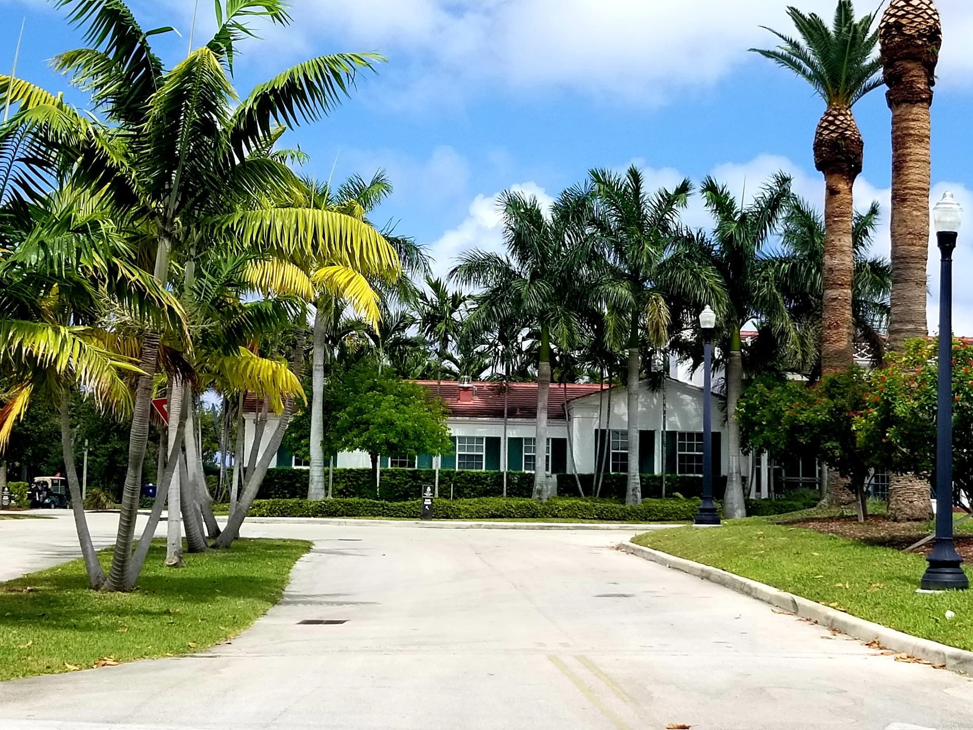 Normandy Shores Golf Course landscape in Miami Beach