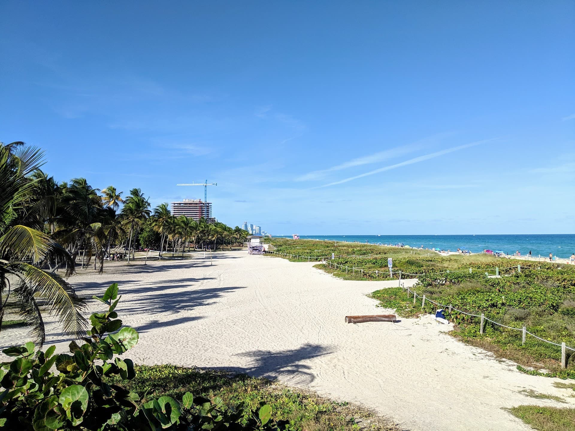 North Beach Oceanside Park beach view Miami Beach