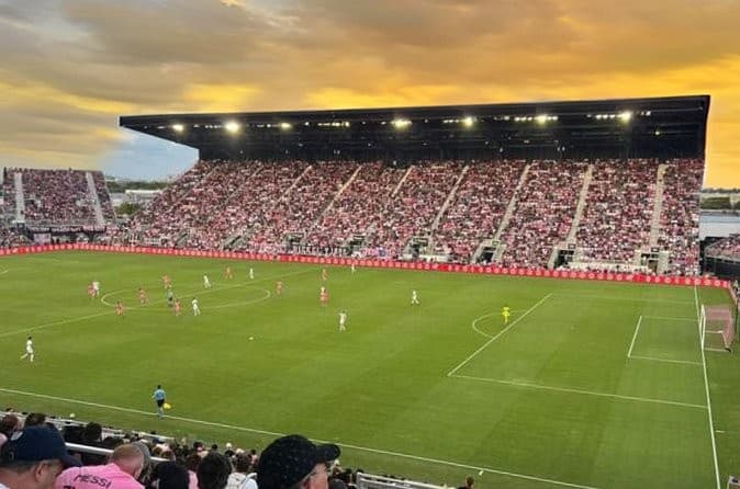 Nu Stadium soccer match in Miami