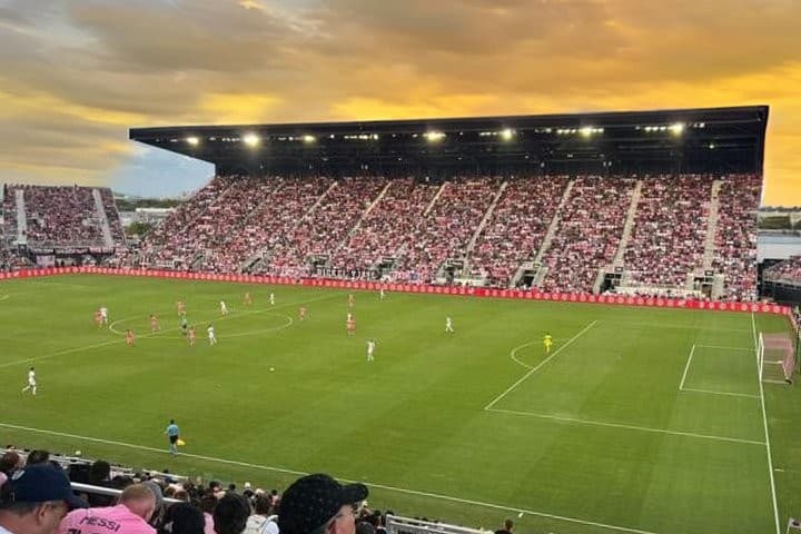 Nu Stadium soccer match in Miami