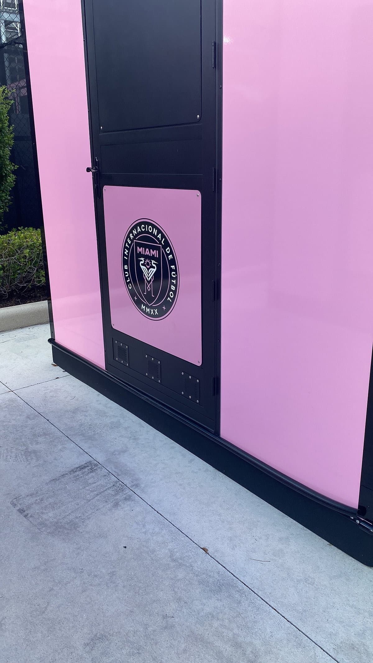 Nu Stadium signage in Miami