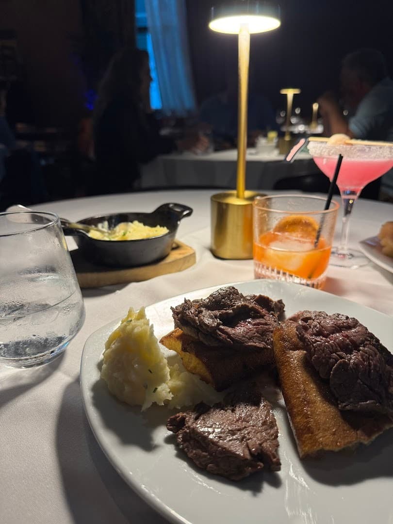 Dining scene at Nusr-Et Steakhouse in Miami