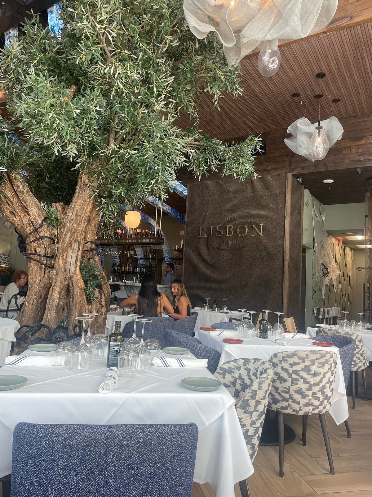 Interior view of Old Lisbon Restaurants in Aventura