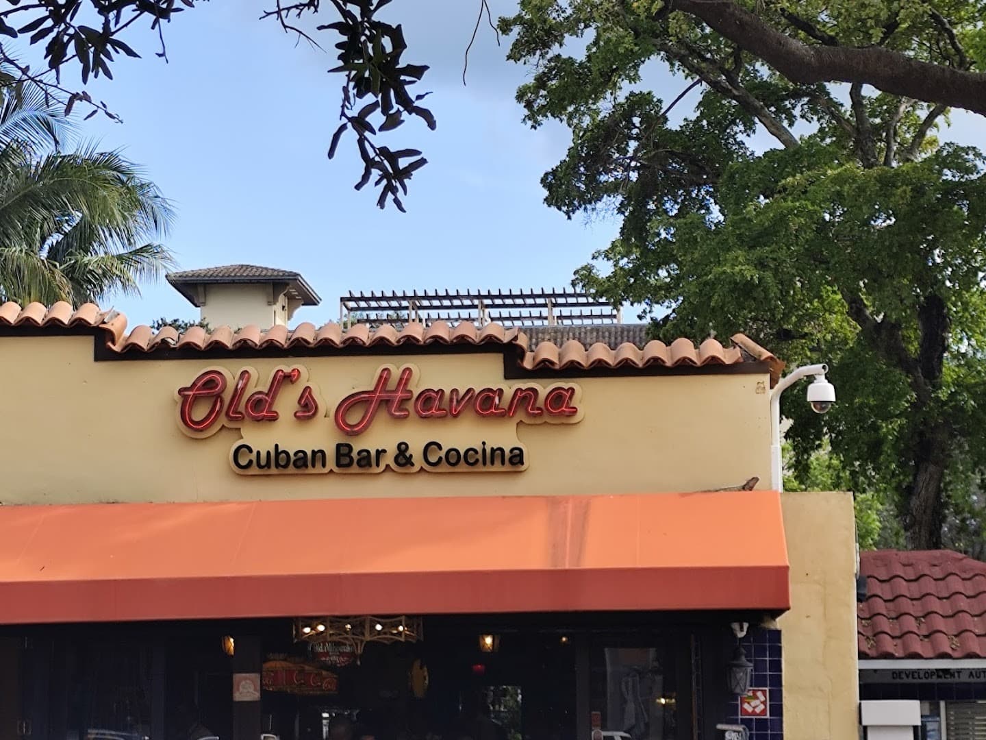 Old's Havana Cuban Bar & Cocina signage in Miami