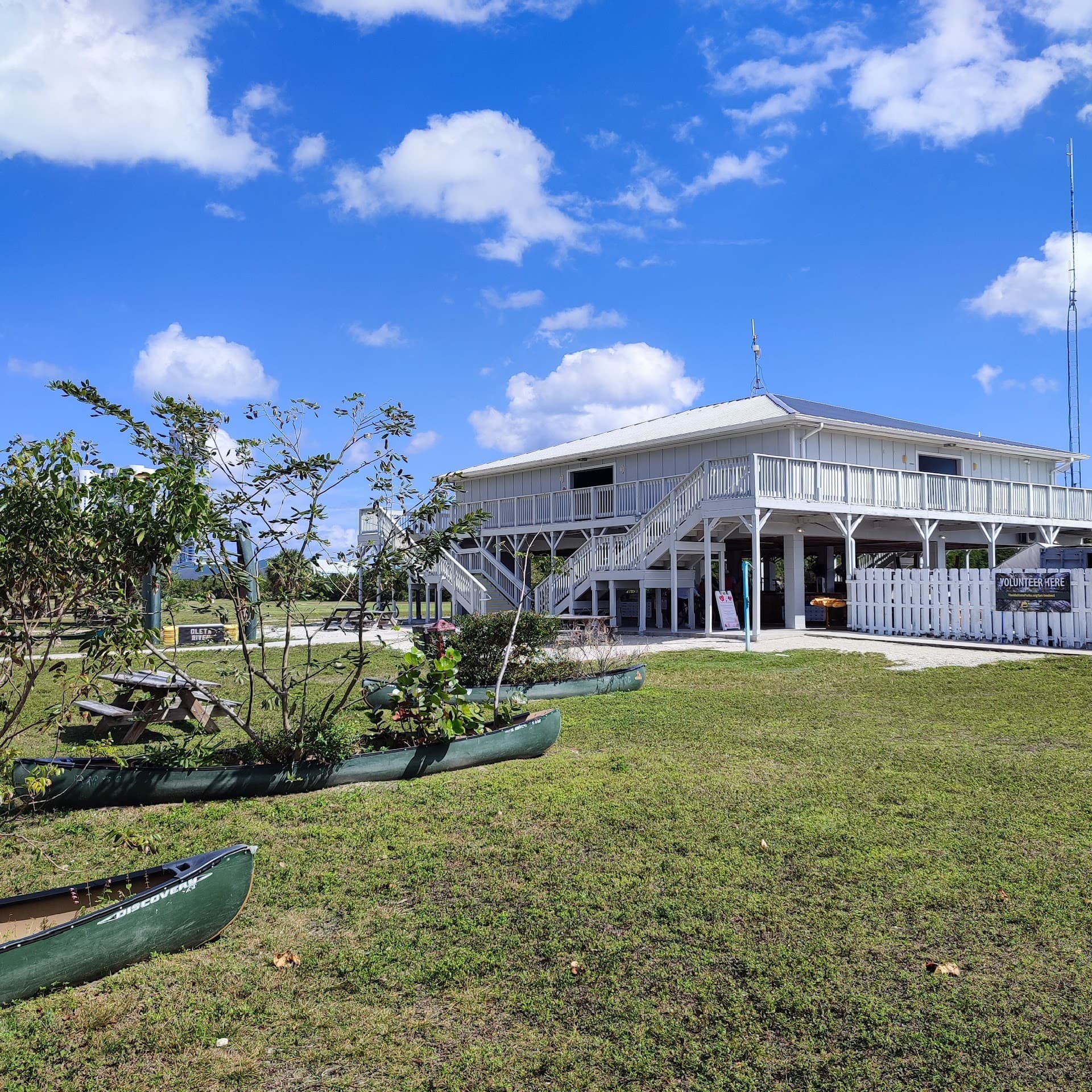 Oleta River Outdoor Center building in North Miami Beach