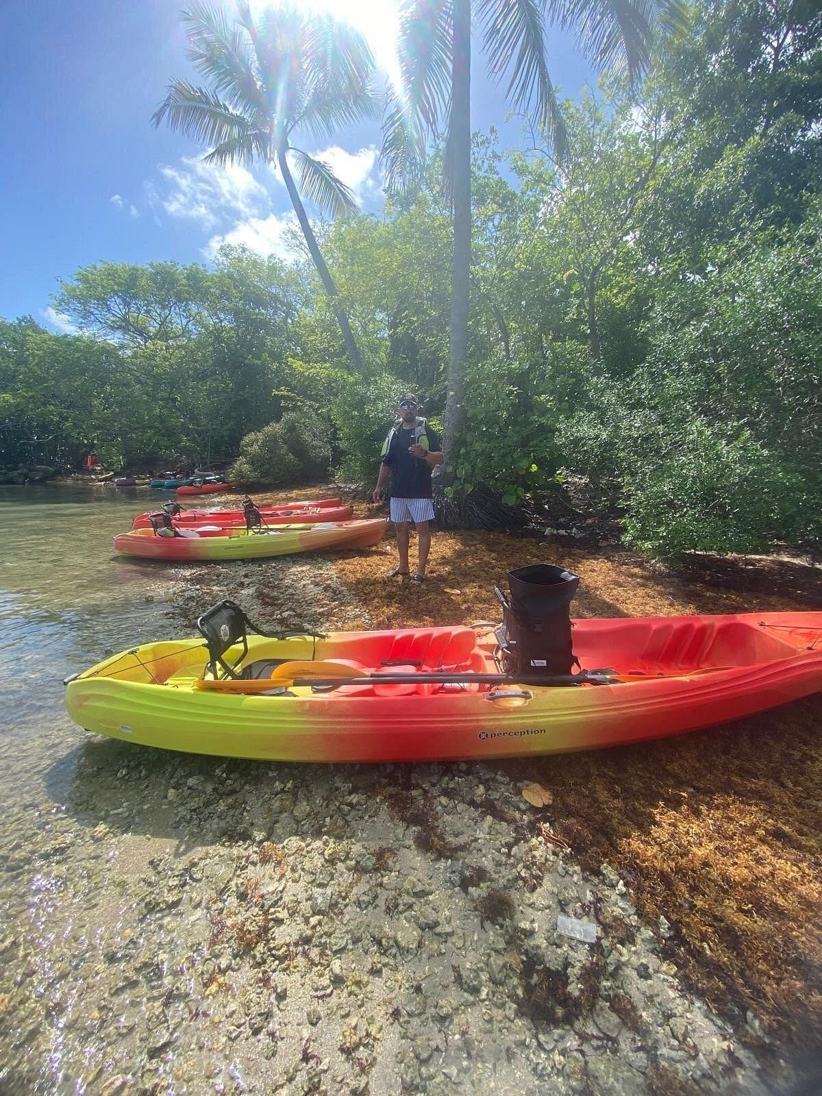 Kayaking at Oleta River Outdoor Center in North Miami Beach