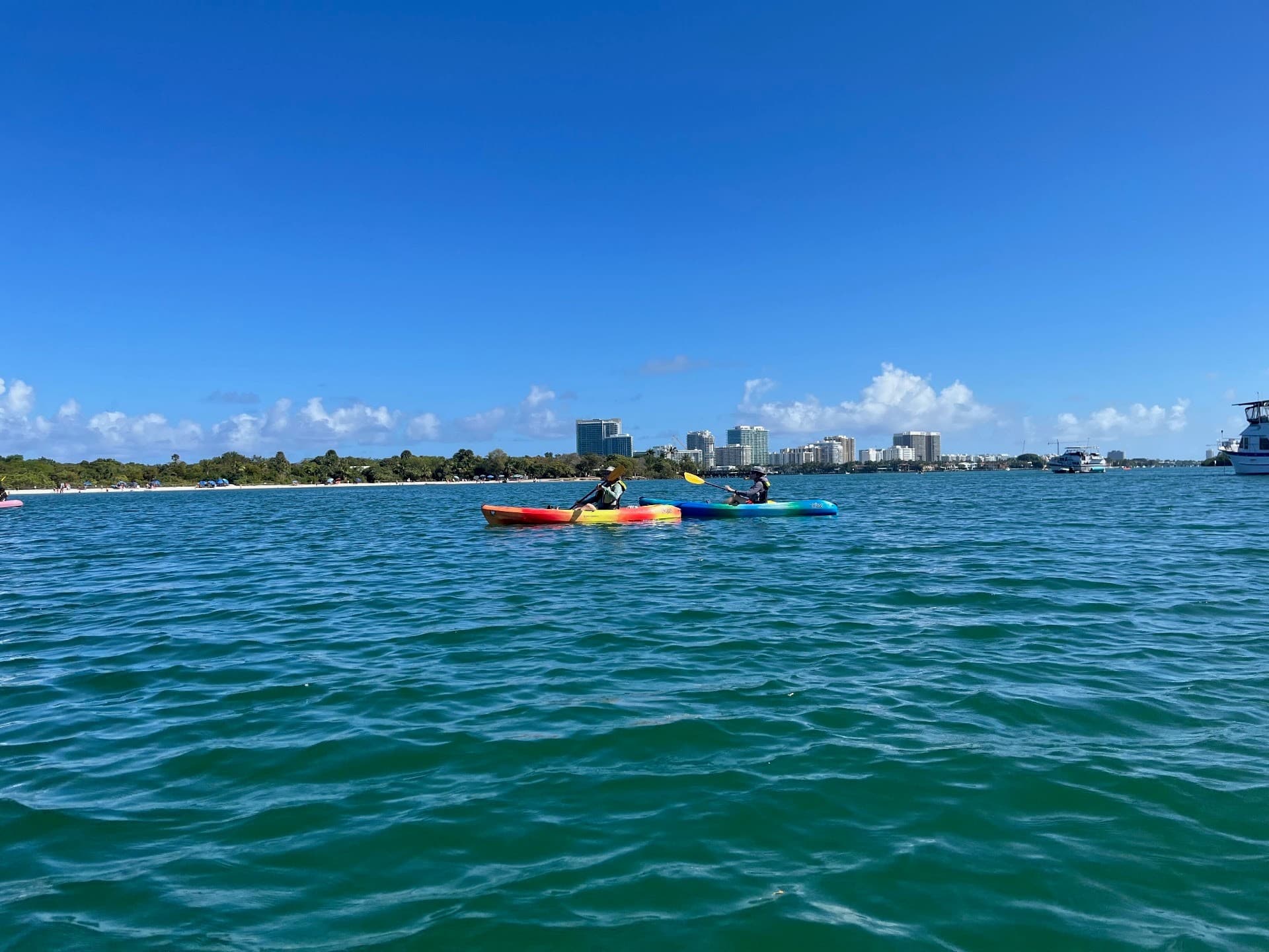 Kayaking at Oleta River Outdoor Center in North Miami Beach