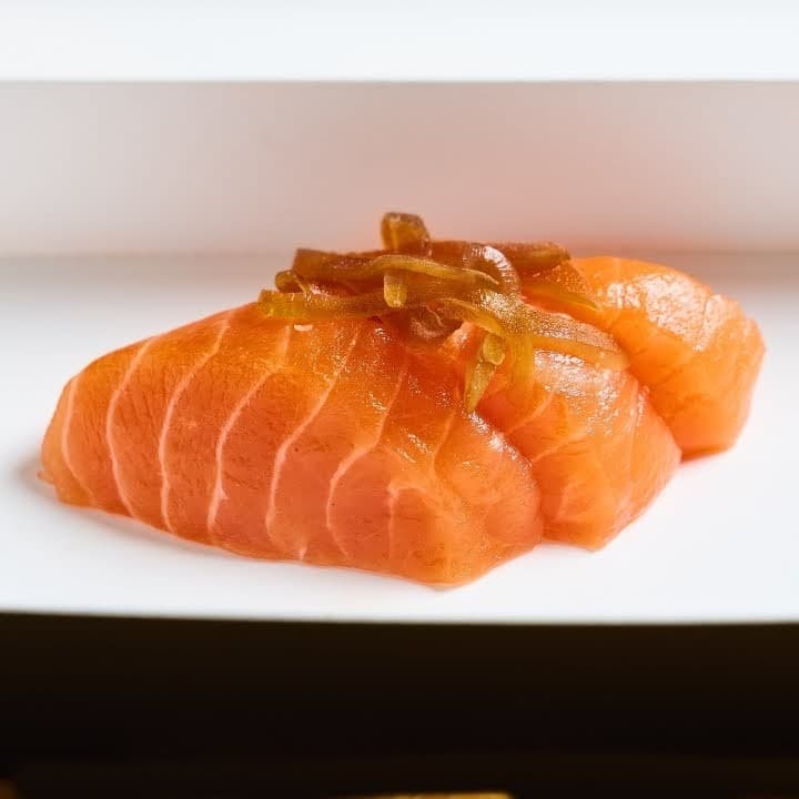 Sushi dish at OMAKAI hand roll bar in Miami