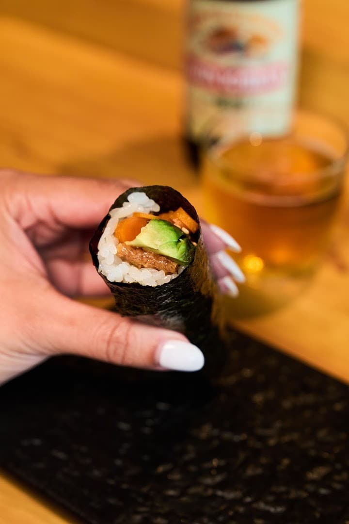 Omakai hand roll bar sushi hand roll Miami
