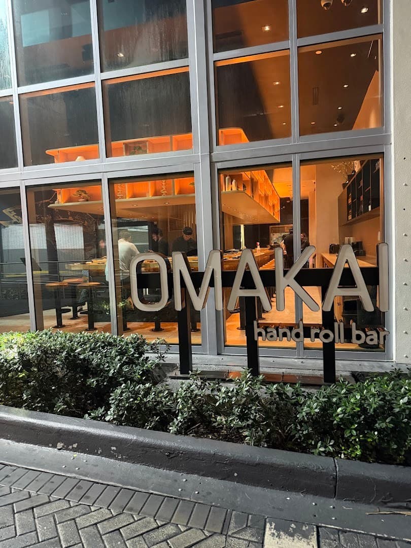 OMAKAI hand roll bar exterior view in Miami