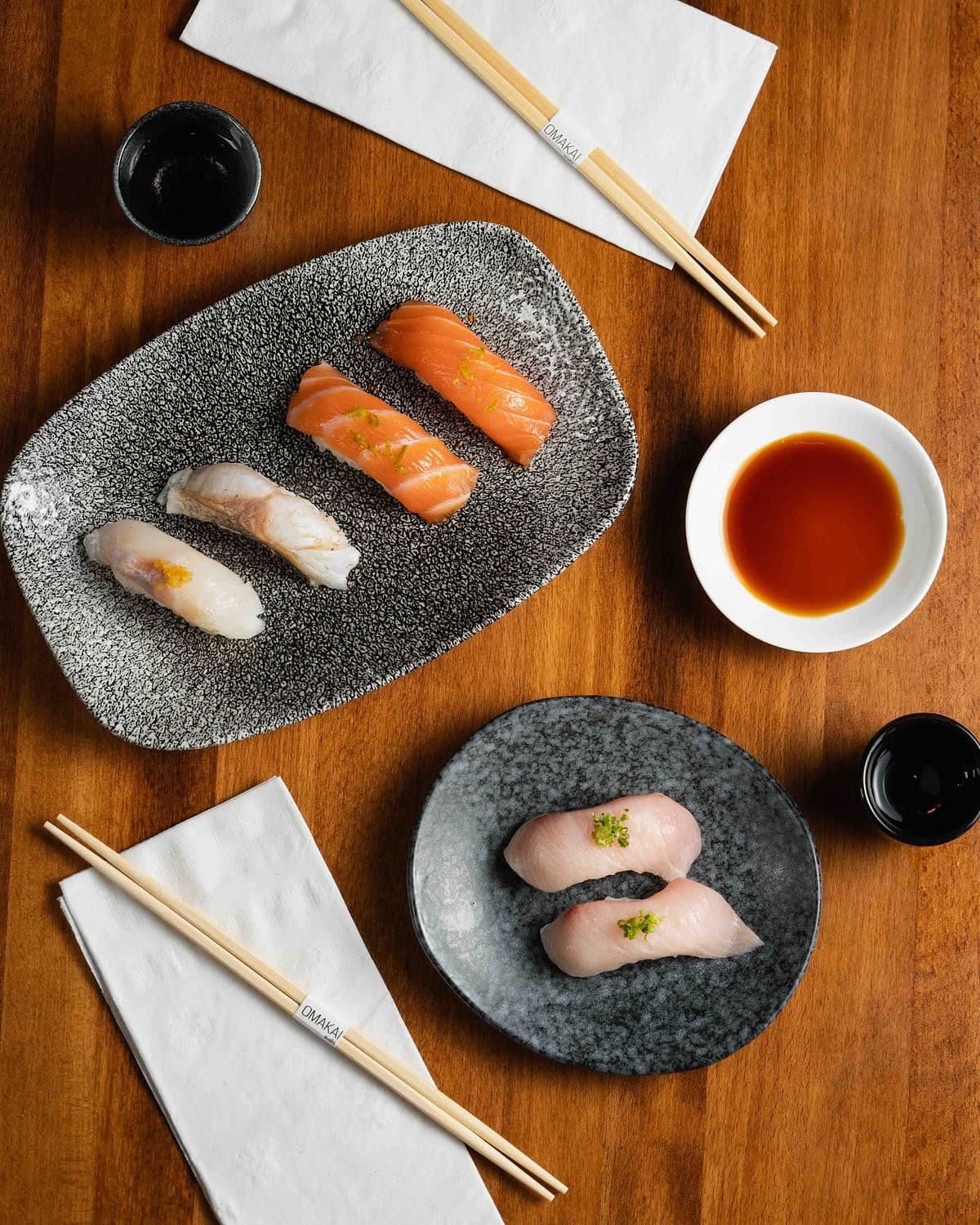 Sushi platter at OMAKAI in Aventura