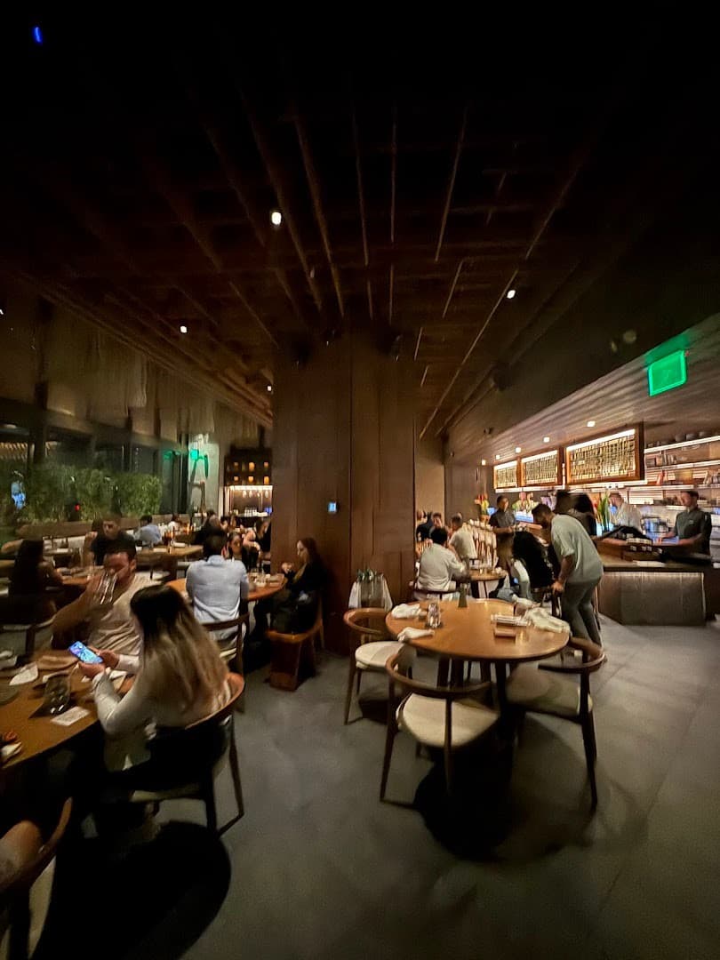 Dining scene at Osaka Miami restaurant