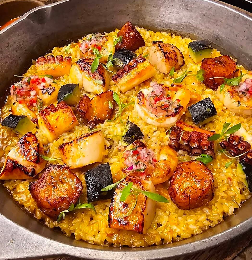 Delicious seafood dish at Osaka Miami