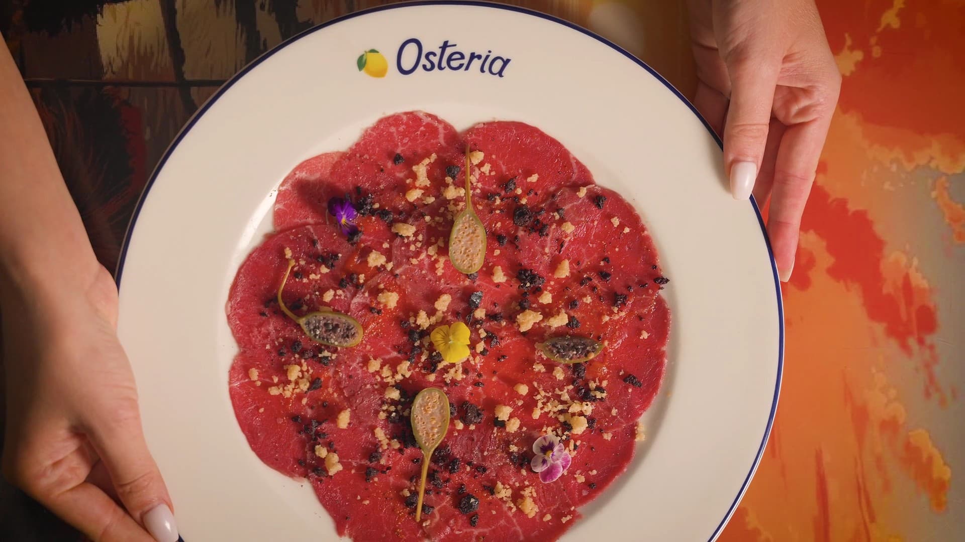 Osteria Positano dish in Miami Beach