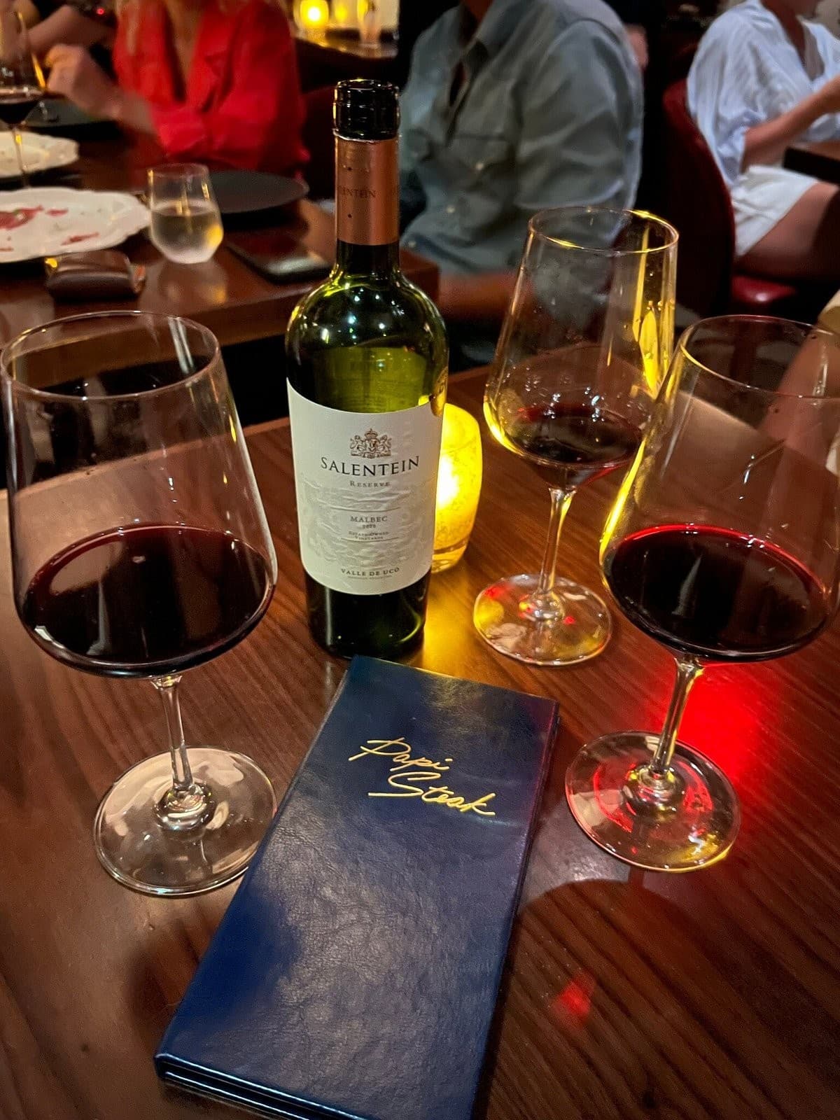 Papi Steak Miami Beach wine and dining experience