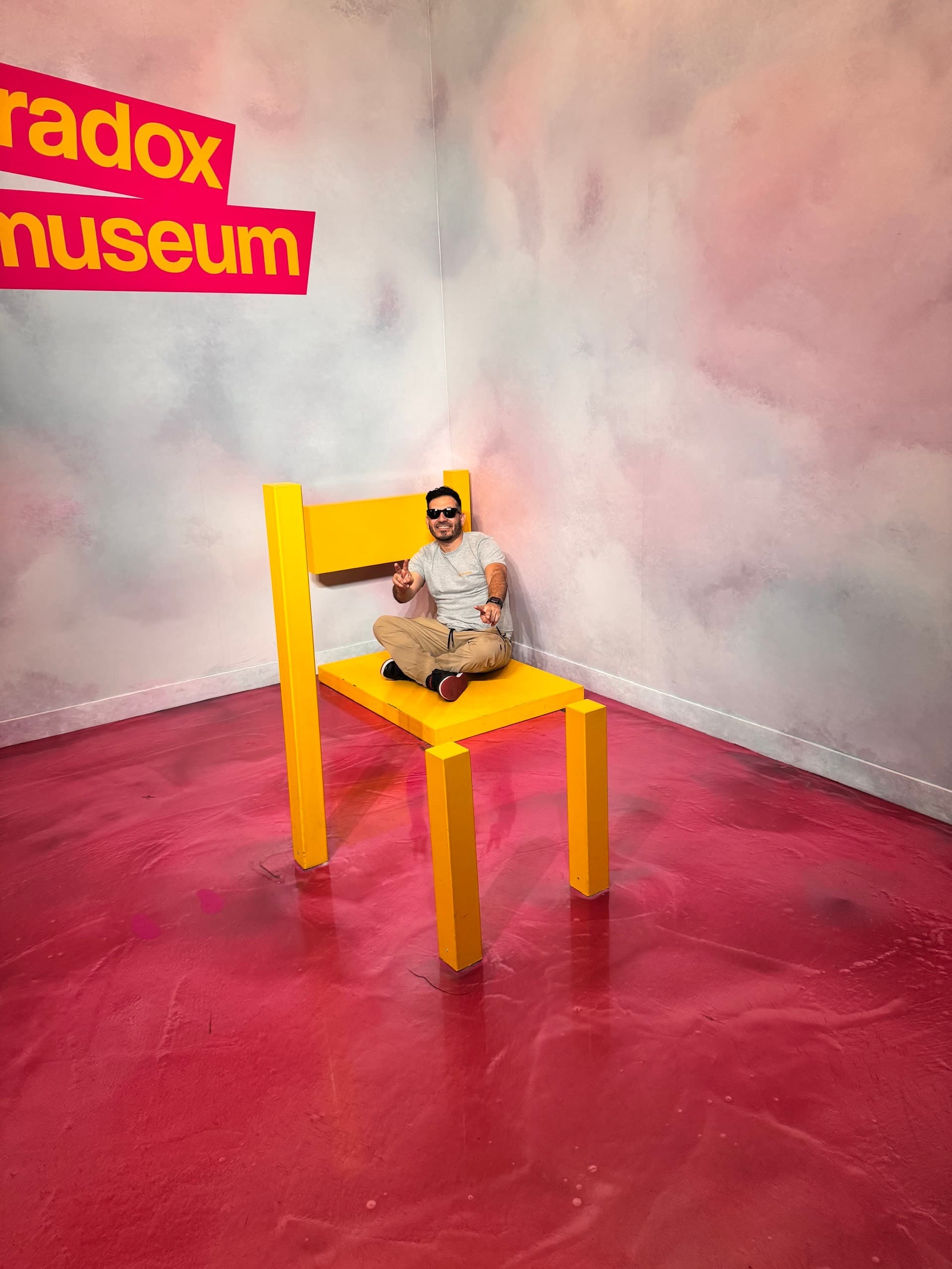 Colorful artwork at Paradox Museum Miami