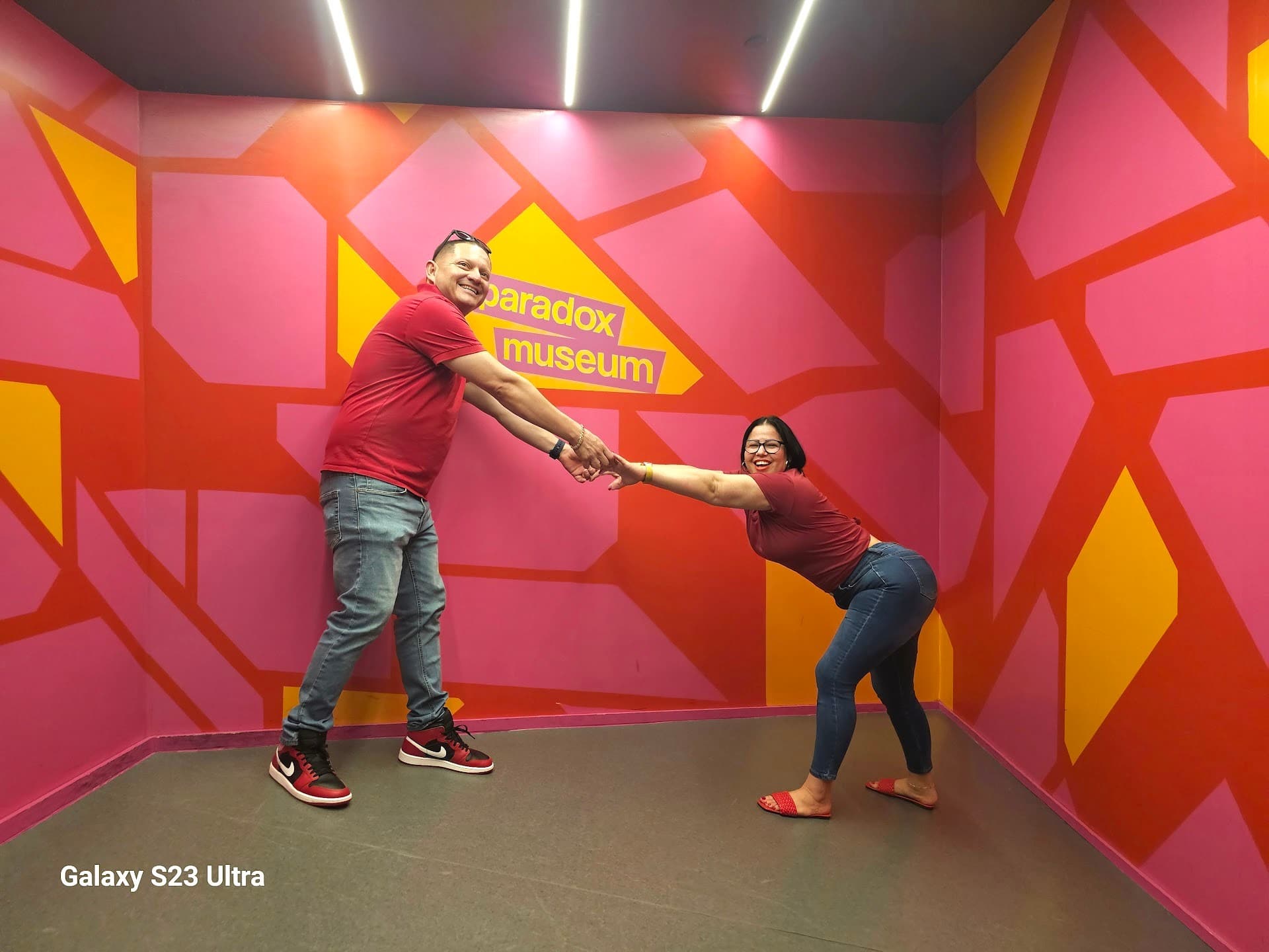 Fun interactive exhibit at Paradox Museum Miami