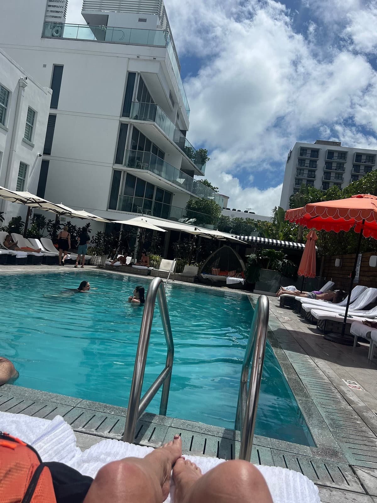 Park Central South Beach pool area in Miami Beach