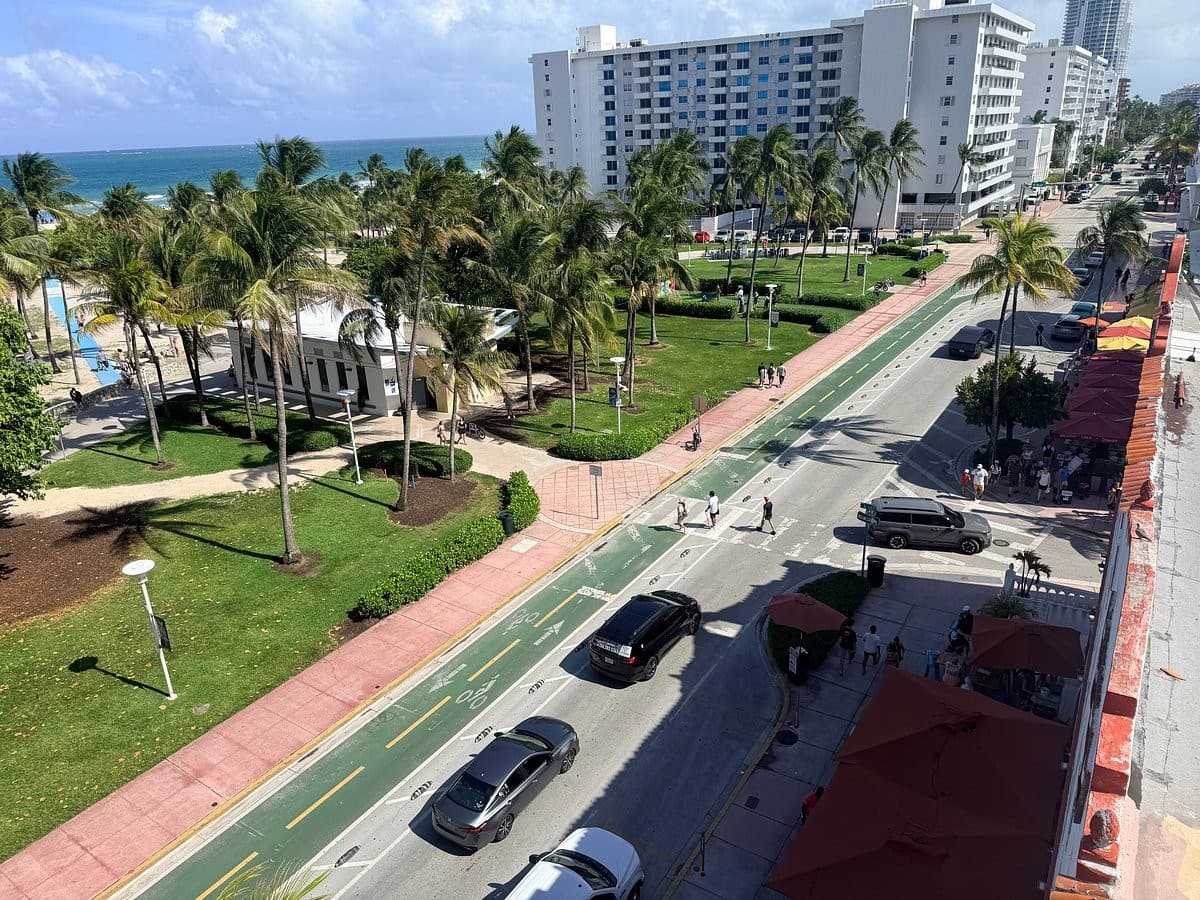 Park Central South Beach view of Miami Beach