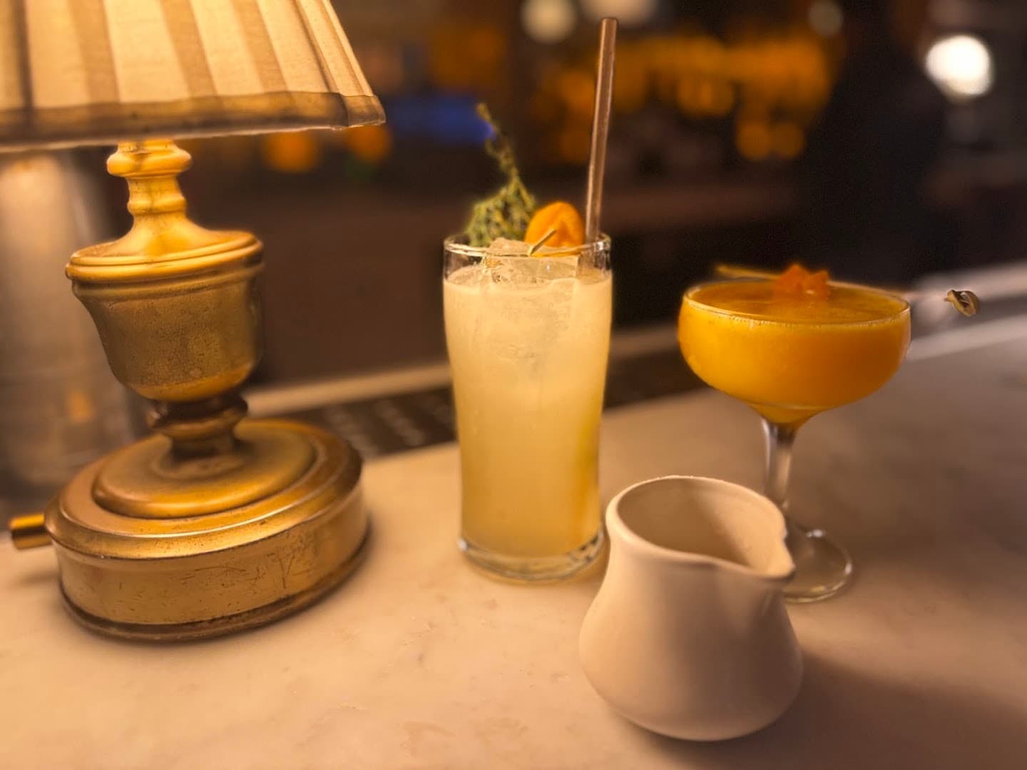 Cocktails at Pastis Miami restaurant