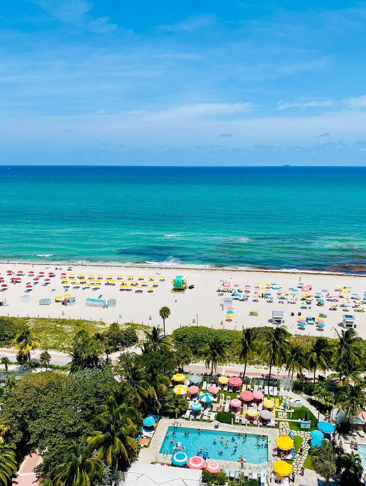 Scenic view from Pelican Hotel Miami Beach