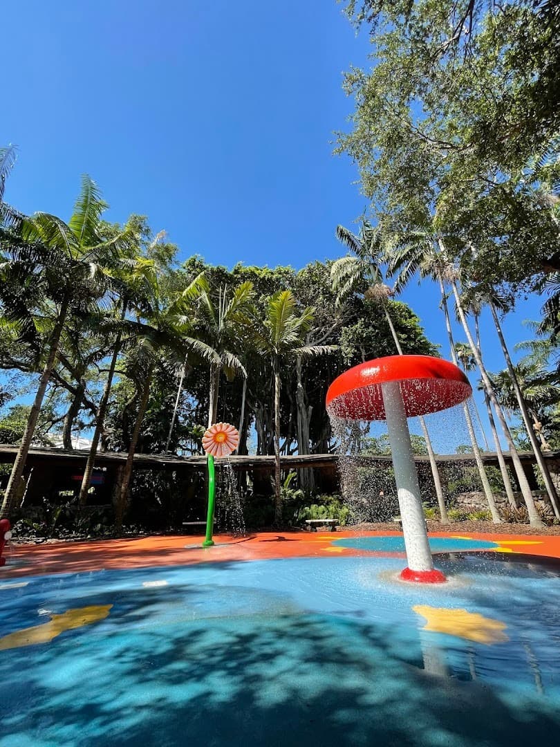 Splash pad at Pinecrest Gardens in Miami