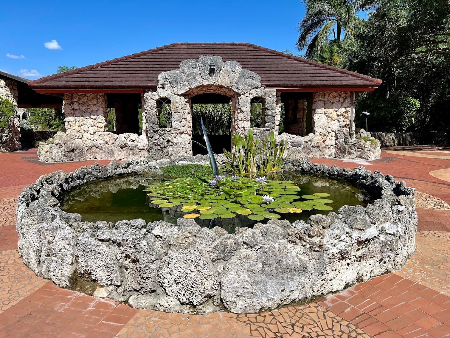 Pinecrest Gardens beautiful stone structure
