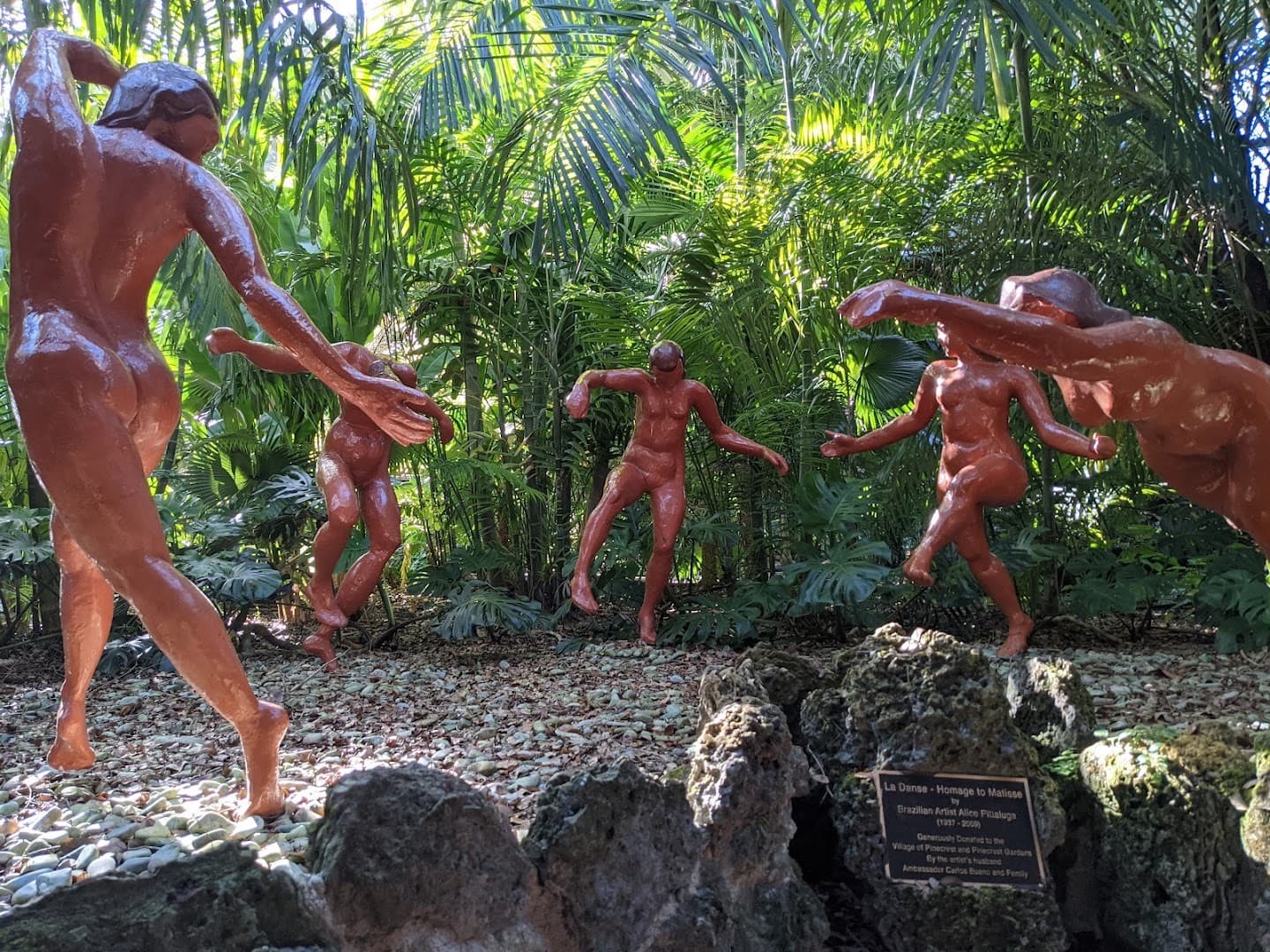 Sculptures in Pinecrest Gardens, Miami