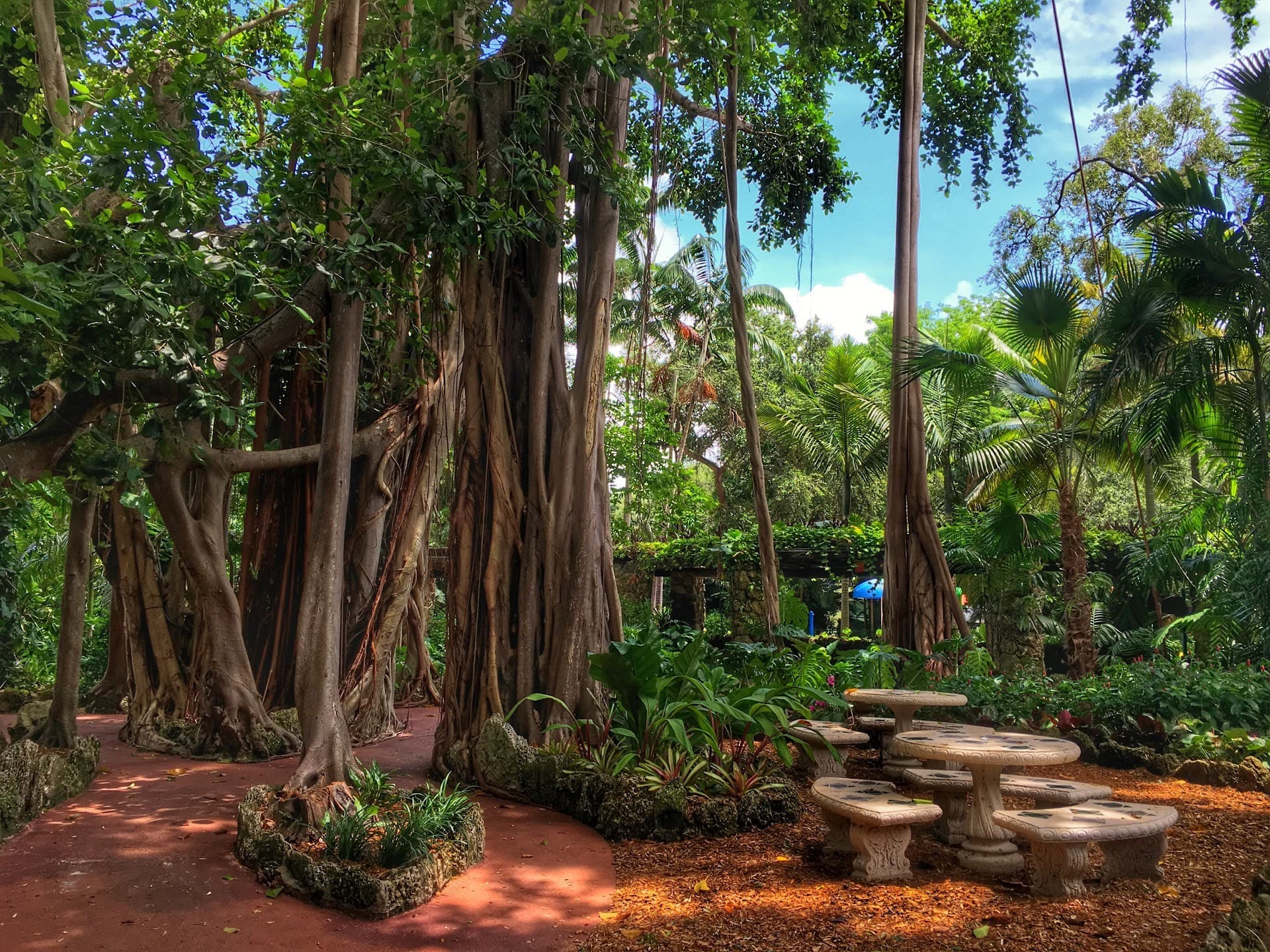 Pinecrest Gardens exterior view in Miami